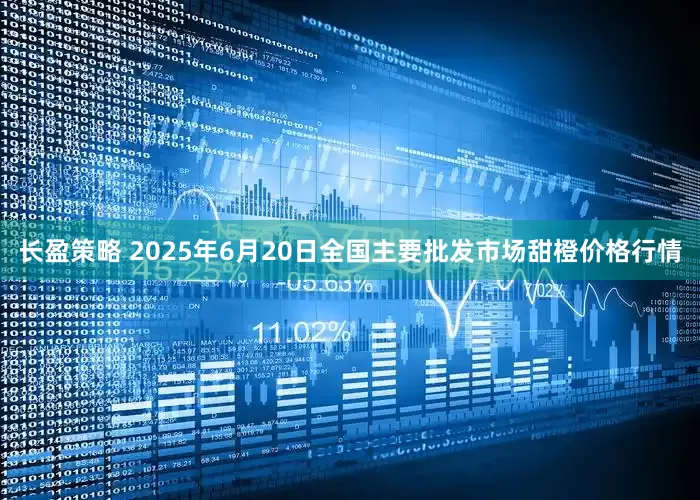 长盈策略 2025年6月20日全国主要批发市场甜橙价格行情