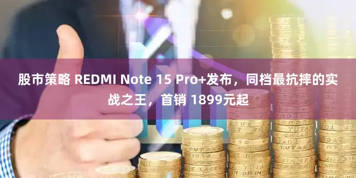 股市策略 REDMI Note 15 Pro+发布，同档最抗摔的实战之王，首销 1899元起